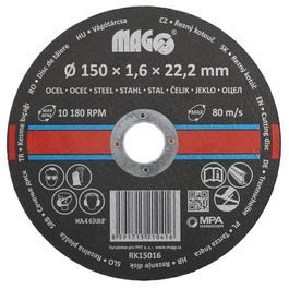 Řezný kotouč 125x16x22,2mm na kov