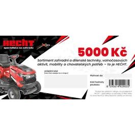 Dárkový poukaz v hodnotě 5000 Kč