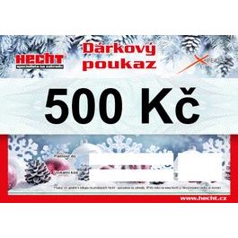 Dárkový poukaz v hodnotě 500 Kč