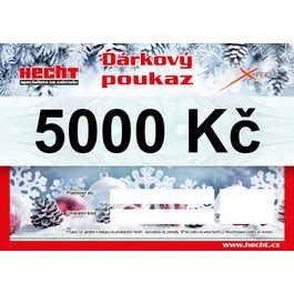 Dárkový poukaz v hodnotě 5000 Kč