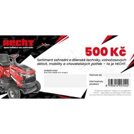 Dárkový poukaz v hodnotě 500 Kč