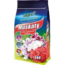 AGRO Organo-minerální hnojivo muškáty 1 kg