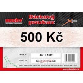 Dárkový poukaz v hodnotě 500 Kč