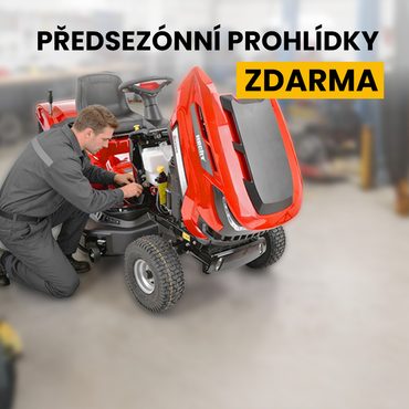 Sleva 50 % na náhradní díly a 30 % na servisní práce