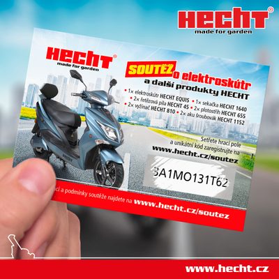 Soutěž o elektroskútr HECHT EQUIS a další ceny