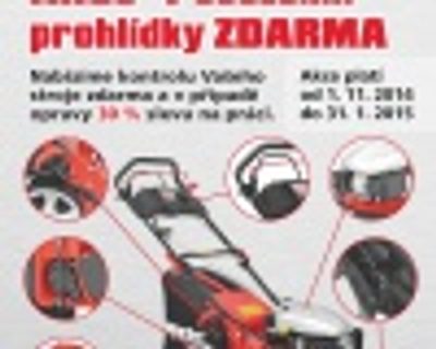 Posezónní prohlídky ZDARMA!