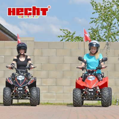 O aku čtyřkolkách HECHT napsal časopis Zahrádkář