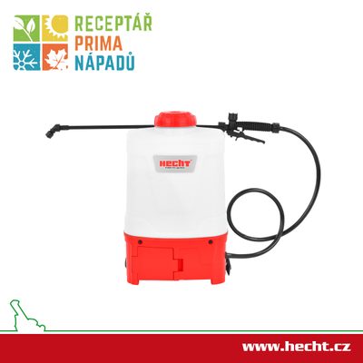 TV TIP: Akumulátorový postřikovač HECHT – v pořadu Receptář prima nápadů