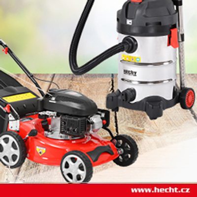 Se zahradními stroji HECHT vám půjde práce od ruky, rychle a kvalitně