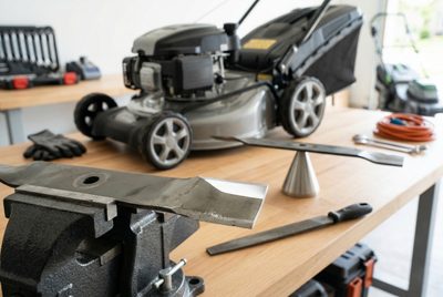 Servis nože sekačky svépomocí: Na co si dát pozor?