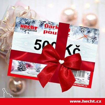 Stále nemáte všechny dárky??? Darujte dárkový poukaz HECHT!