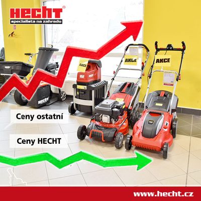 Zboží na trhu prudce zdražuje. My ale STÁLE DRŽÍME HECHT NÍZKÉ CENY!