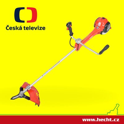 Křovinořez HECHT 150 hrdinou reportáže na ČT1