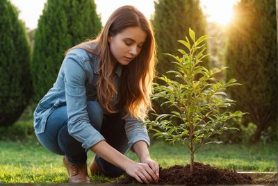 Podzimní výsadba ovocných stromů a okrasných dřevin