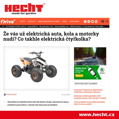 Akumulátorové čtyřkolky – adrenalin bez hluku a kouře