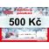 Dárkový poukaz v hodnotě 500 Kč