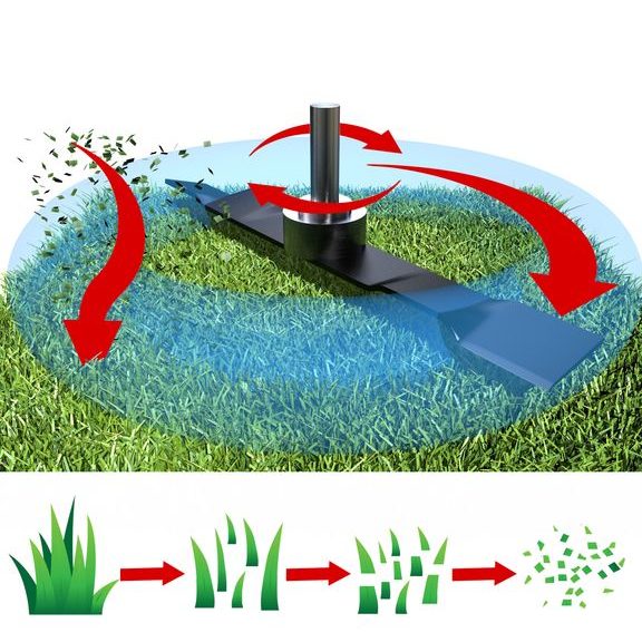 Benzínová sekačka s pojezdem - HECHT 5484 SXE 5 in 1