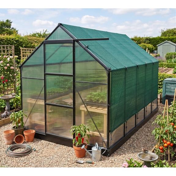 Stínovka PE SUNTEX 65 S OKY GREEN 1,5 x 5 m