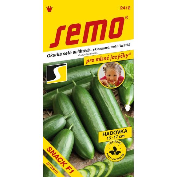 Okurka sklen. - Snack F1 10s - série JAZÝČKY