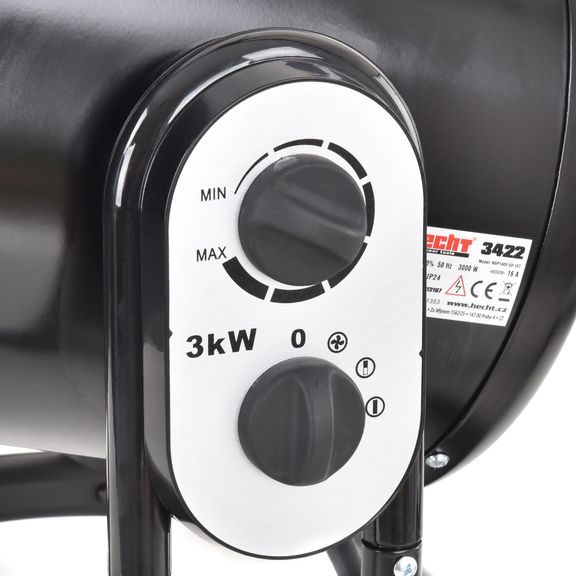 Elektrický přímotop s termostatem - HECHT 3422