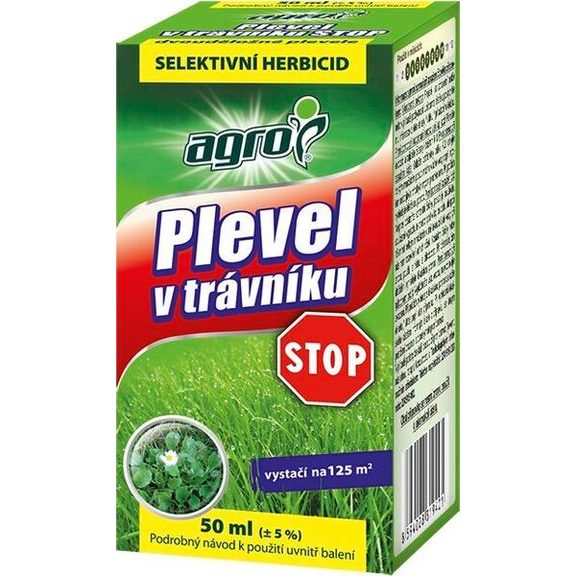 Plevel v trávníku STOP 50 ml
