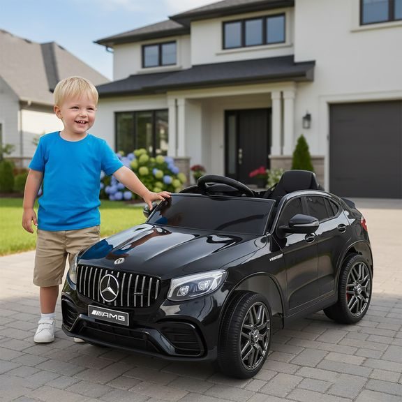 Akumulátorové autíčko - MERCEDES-BENZ GLC 63 S BLACK