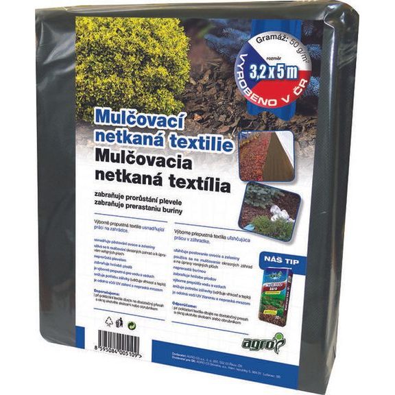 AGRO mulčovací netkaná textilie 3,2x5 m