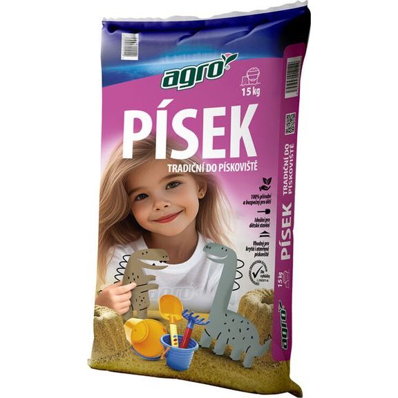 AGRO Tradiční písek 15 kg - mix