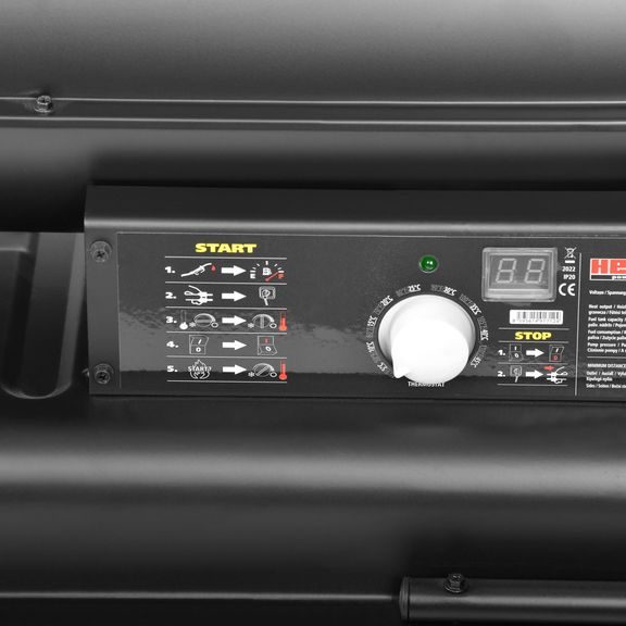 Naftová horkovzdušná turbína - HECHT 3039