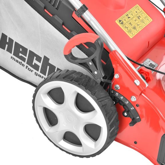 Tříkolová benzínová sekačka s pojezdem - HECHT 5433 SW 5 in 1