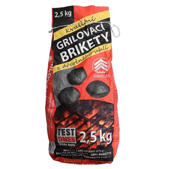 Grilovací brikety 2,5 kg