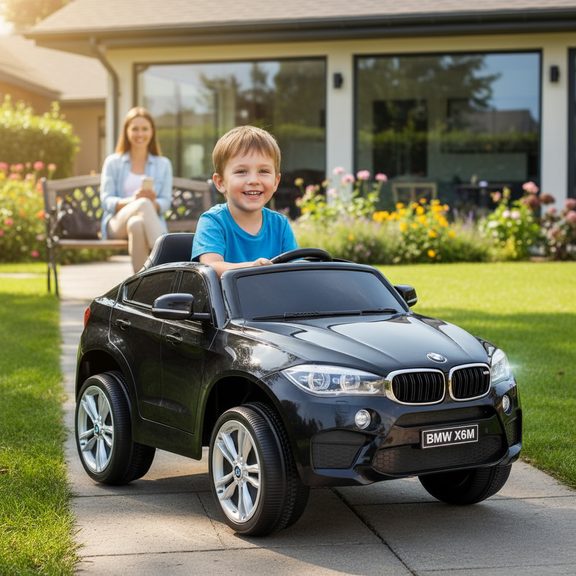 Akumulátorové autíčko - BMW X6 BLACK