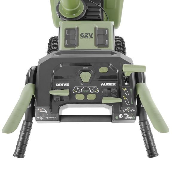 Akumulátorová sněhová fréza s pojezdem - HECHT 6261