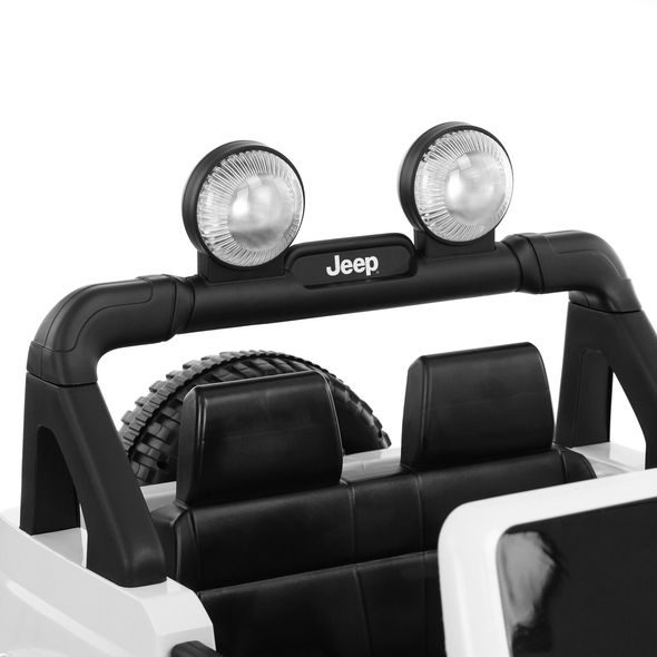 JEEP WRANGLER RUBICON WHITE - AKUMULÁTOROVÉ AUTÍČKO - VOZÍTKO