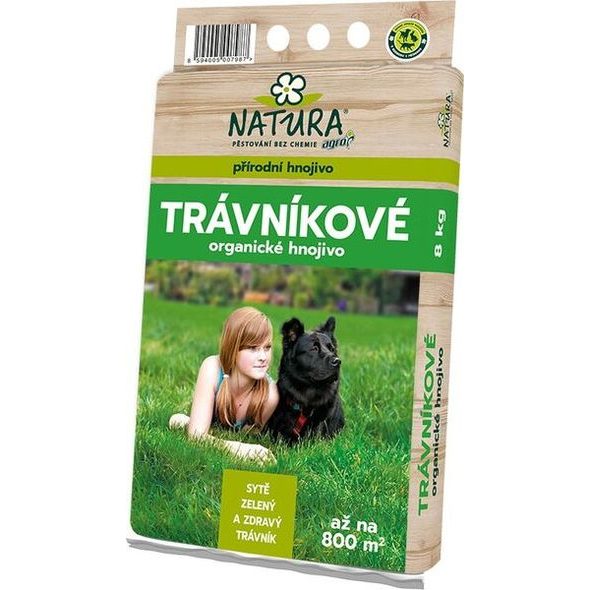 NATURA ORGANICKÉ TRÁVNÍKOVÉ HNOJIVO 8 KG