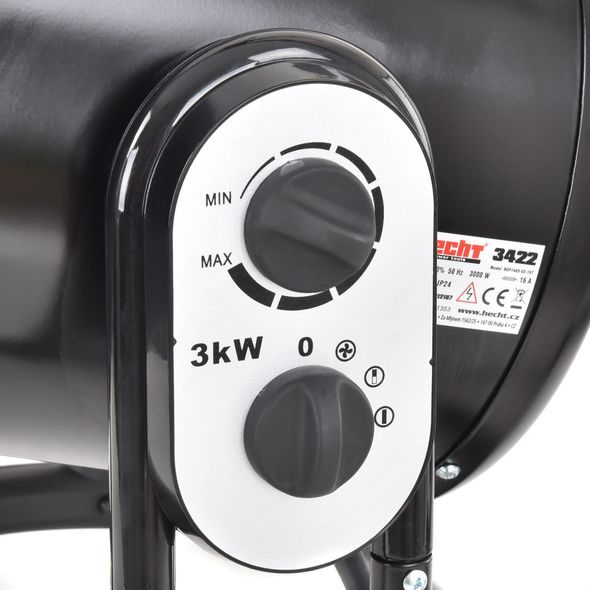 ELEKTRICKÝ PŘÍMOTOP S TERMOSTATEM - HECHT 3422