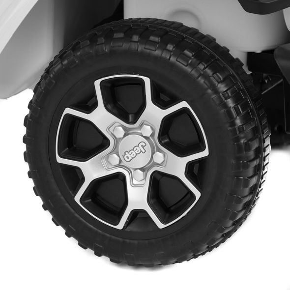JEEP WRANGLER RUBICON WHITE - AKUMULÁTOROVÉ AUTÍČKO - VOZÍTKO