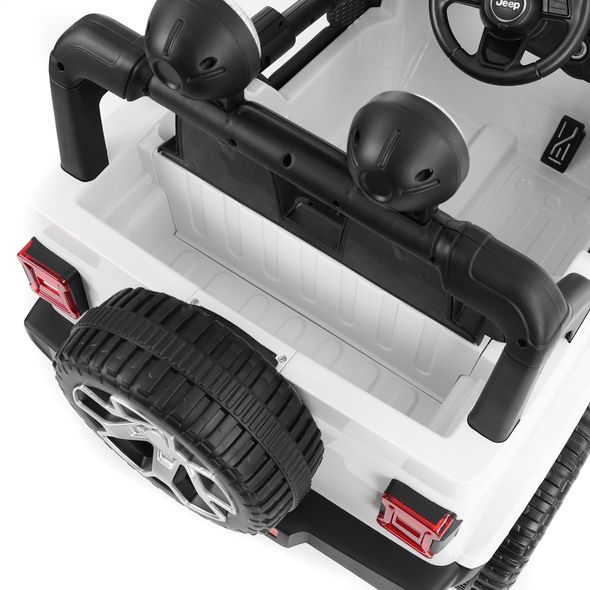JEEP WRANGLER RUBICON WHITE - AKUMULÁTOROVÉ AUTÍČKO - VOZÍTKO