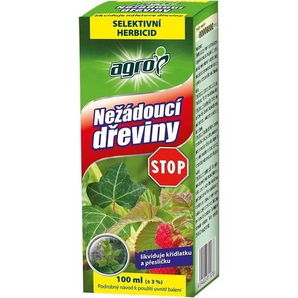 NEŽÁDOUCÍ DŘEVINY STOP