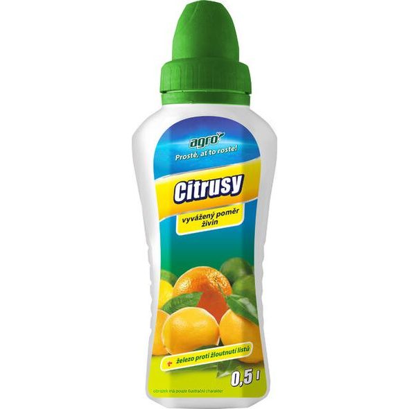 AGRO KAPALNÉ HNOJIVO PRO CITRUSY 0,5 L