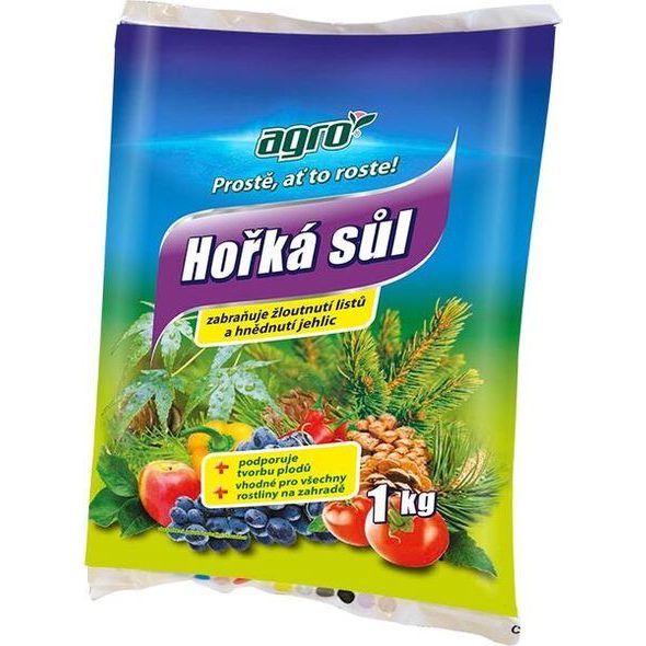 AGRO HOŘKÁ SŮL 1 KG