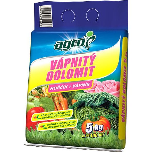 AGRO VÁPNITÝ DOLOMIT 5 KG