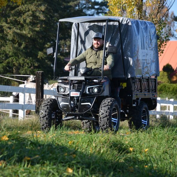 AKUMULÁTOROVÁ NÁKLADNÍ ČTYŘKOLKA - HECHT CARGO