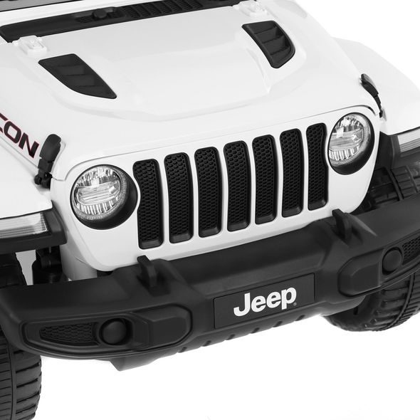 JEEP WRANGLER RUBICON WHITE - AKUMULÁTOROVÉ AUTÍČKO - VOZÍTKO