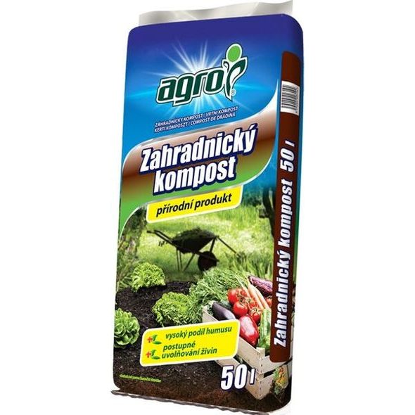 AGRO ZAHRADNICKÝ KOMPOST 50 L