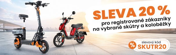 20% sleva pro registrované zákazníky