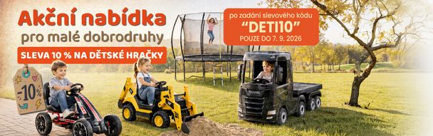 Ustřihněte si 10% s ceny dětských hraček!