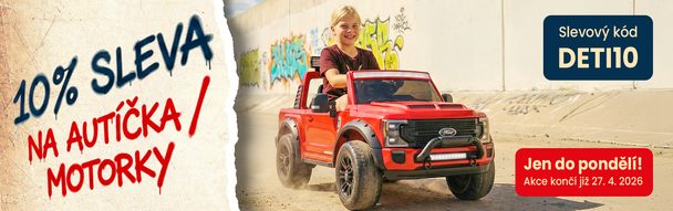 Elektrická autíčka a motorky