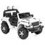 Jeep Wrangler Rubicon White - akumulátorové autíčko - vozítko