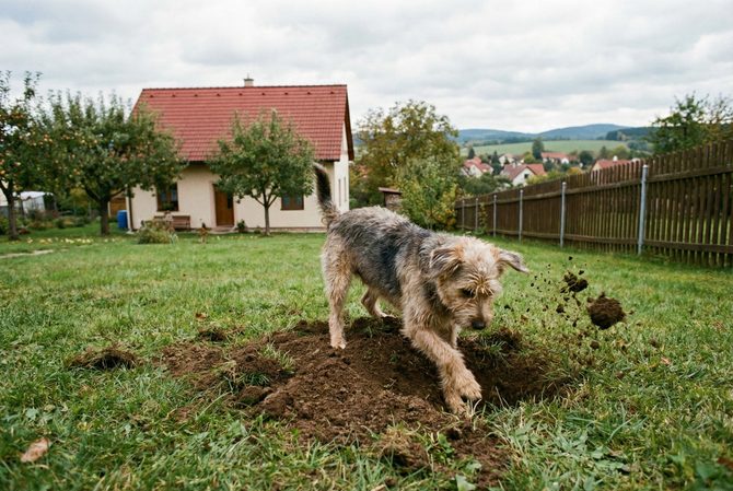 Zahrada jako tankodrom? Proč váš pes hrabe a jak zachránit trávník